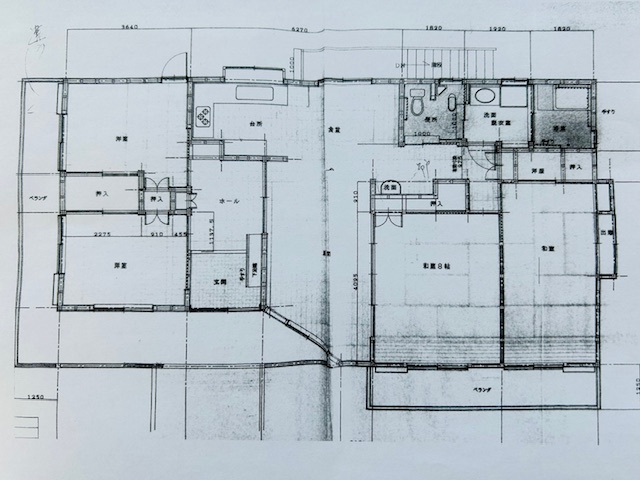 山口市古熊中古住宅の間取り