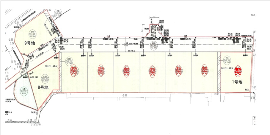 防府市華城中央1丁目分譲地 (2区画)